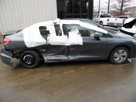 2013 HONDA CIVIC LX 4DR GRAY 1.8 AT A19975